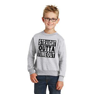 Straight Outta Timeout Youth Sweatshirt